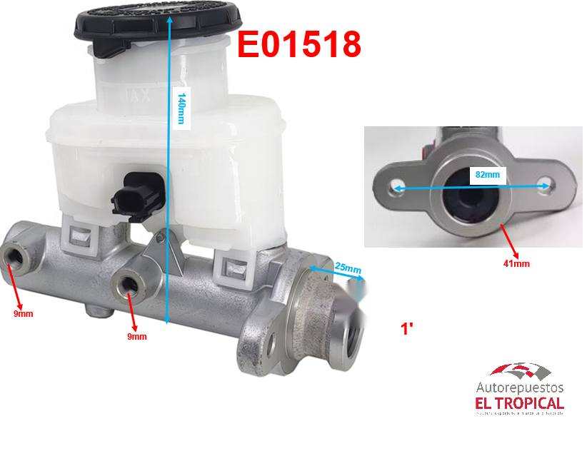 BOMBA PRINCIPAL DE FRENOS .8-97355-870-0 D-MAX 3.0 4JH1-TC 04