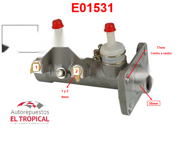 BOMBA PRINCIPAL DE FRENOS 1.1/8 8-94441-330-0 NPR57,8,9 84-90