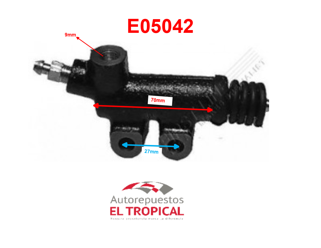 Bomba Auxiliar De Clutch 15mm 31470-35030 Rotula Lateral Derecho / Lateral Izquierdo -84