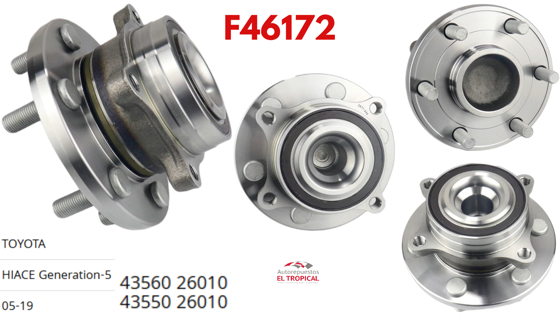 Bocina Delantero Hiace 1GD-FTV 19-
