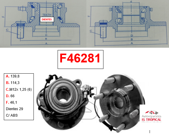 Bocina Delantero Navara D40/Pathfinder YD25TDDi 05-