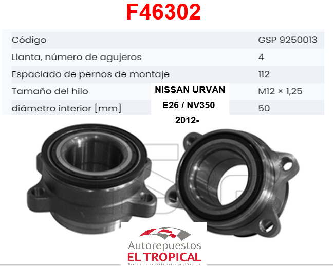 Bocina Delantero Urban 12-