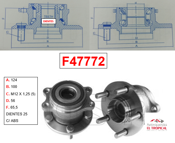 Bocina Trasera Subaru Legacy 03-