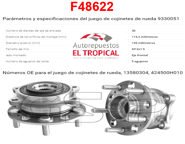 Bocina Delantero Santa Fe 2015-2018