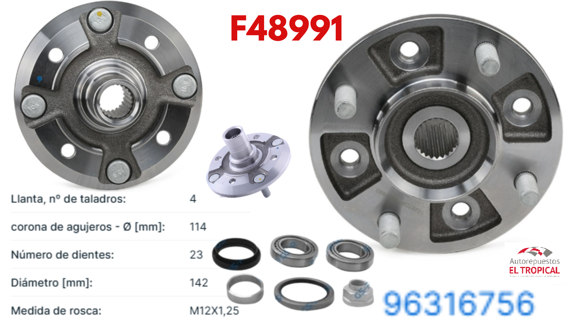 Bocina Delantero Spark, Matiz 05-