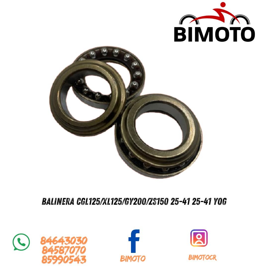 BALINERA CGL125/XL125/GY200/ZS150 25-41 25-41 YOG