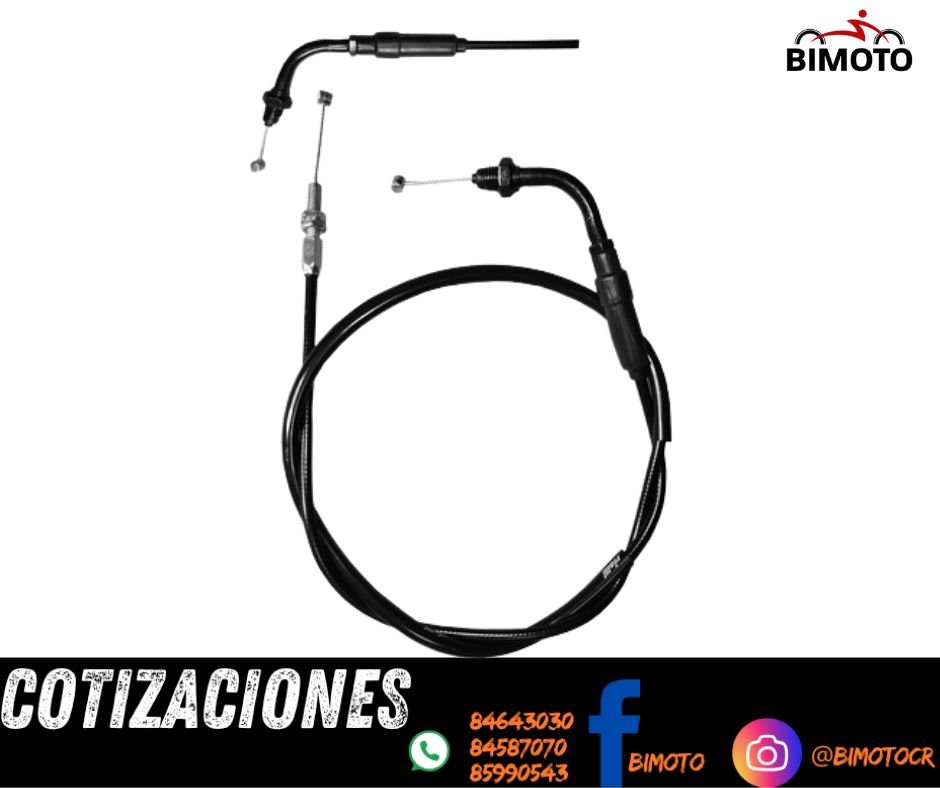 CABLE GAS XR190 A RIALLI
