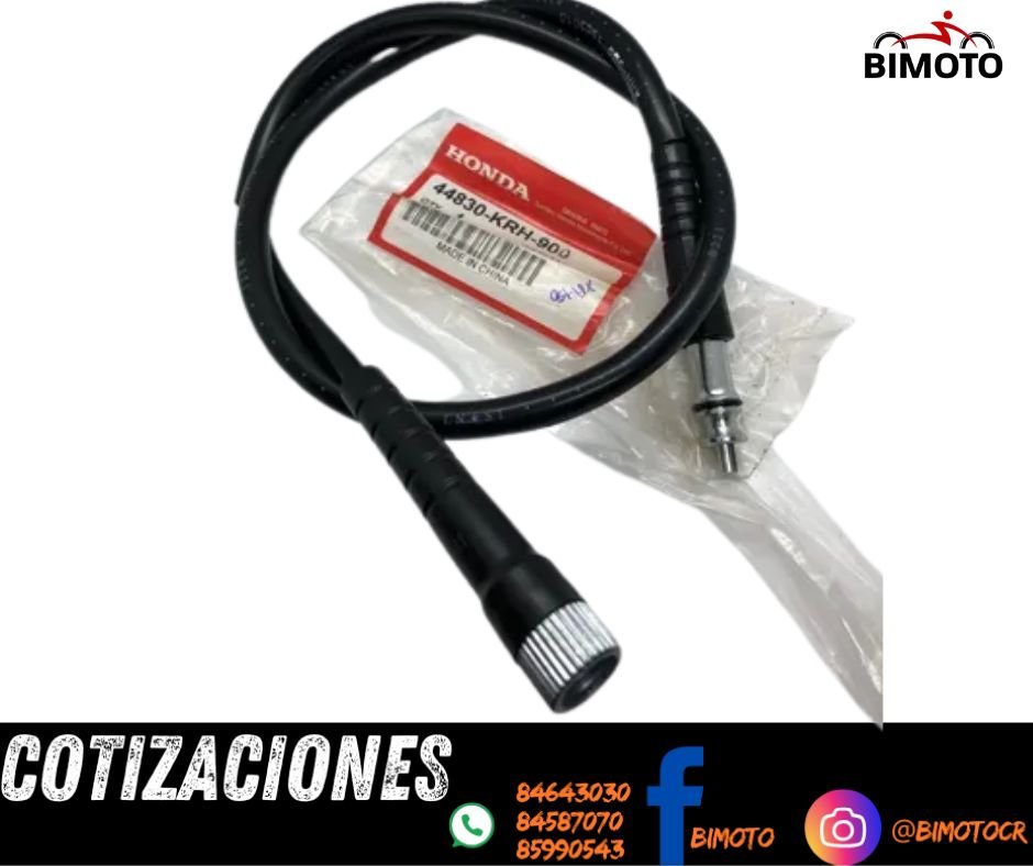CABLE VELOCIMETRO XR125/XR150 SON DE DISCO ORIG