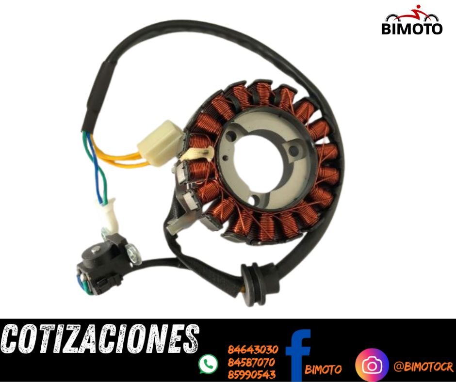 BOBINA GENERADORA GL150/XR125L 18B/3H TRIFASICA ACT