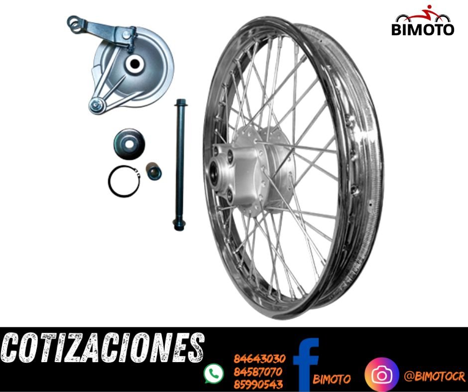 ARO TRAS. ZS150 COMPLETO C/PORTAFIBRAS (185X18)