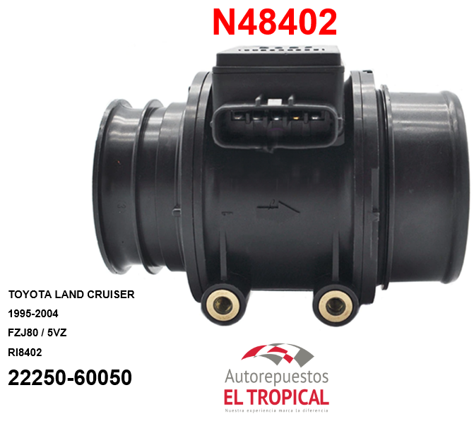 SENSOR DE FLUJO DE  Aire Tucson, 5VZE 95-04 L/C PRADO