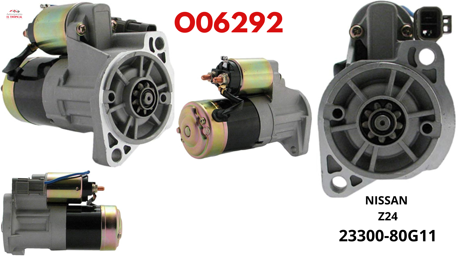 Arrancador REC.Z24 KA24 89- 9DT SIN TROM