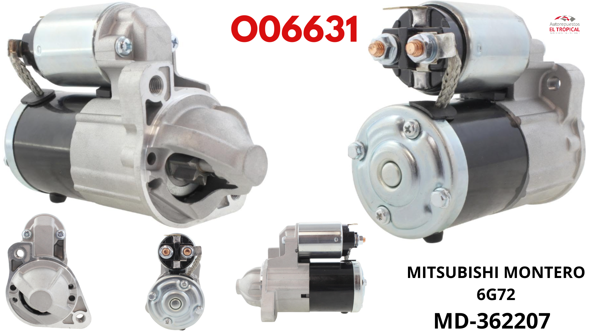 Arrancador   REC.MONTERO SPORT 6G72 99-