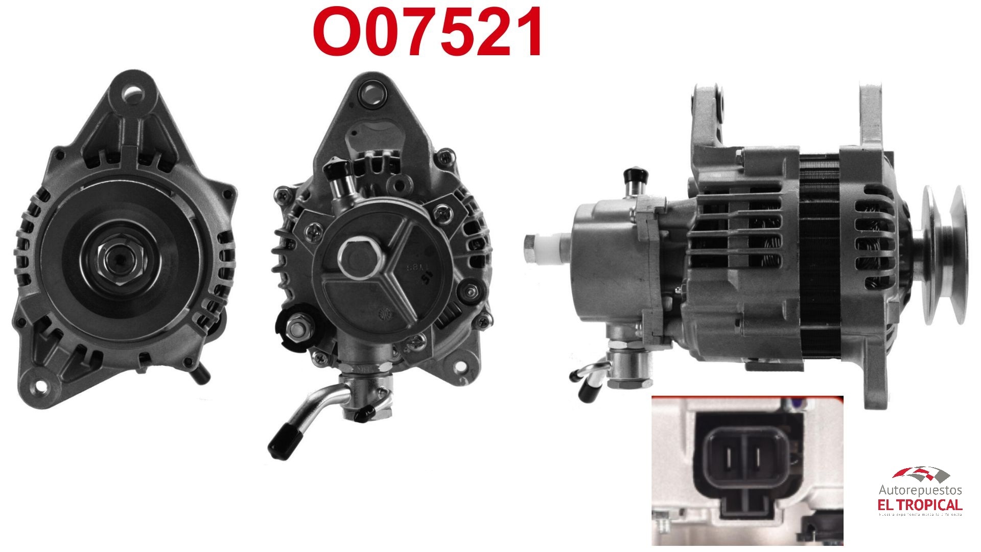ALTERNADOR NUEVO D-MAX RODEO 4JH1 03-