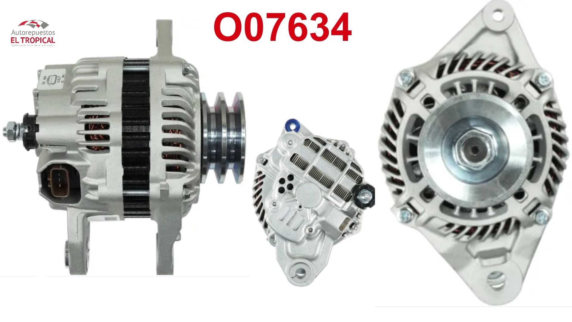Alternador  REC.MONTERO 4M40 06- 12V