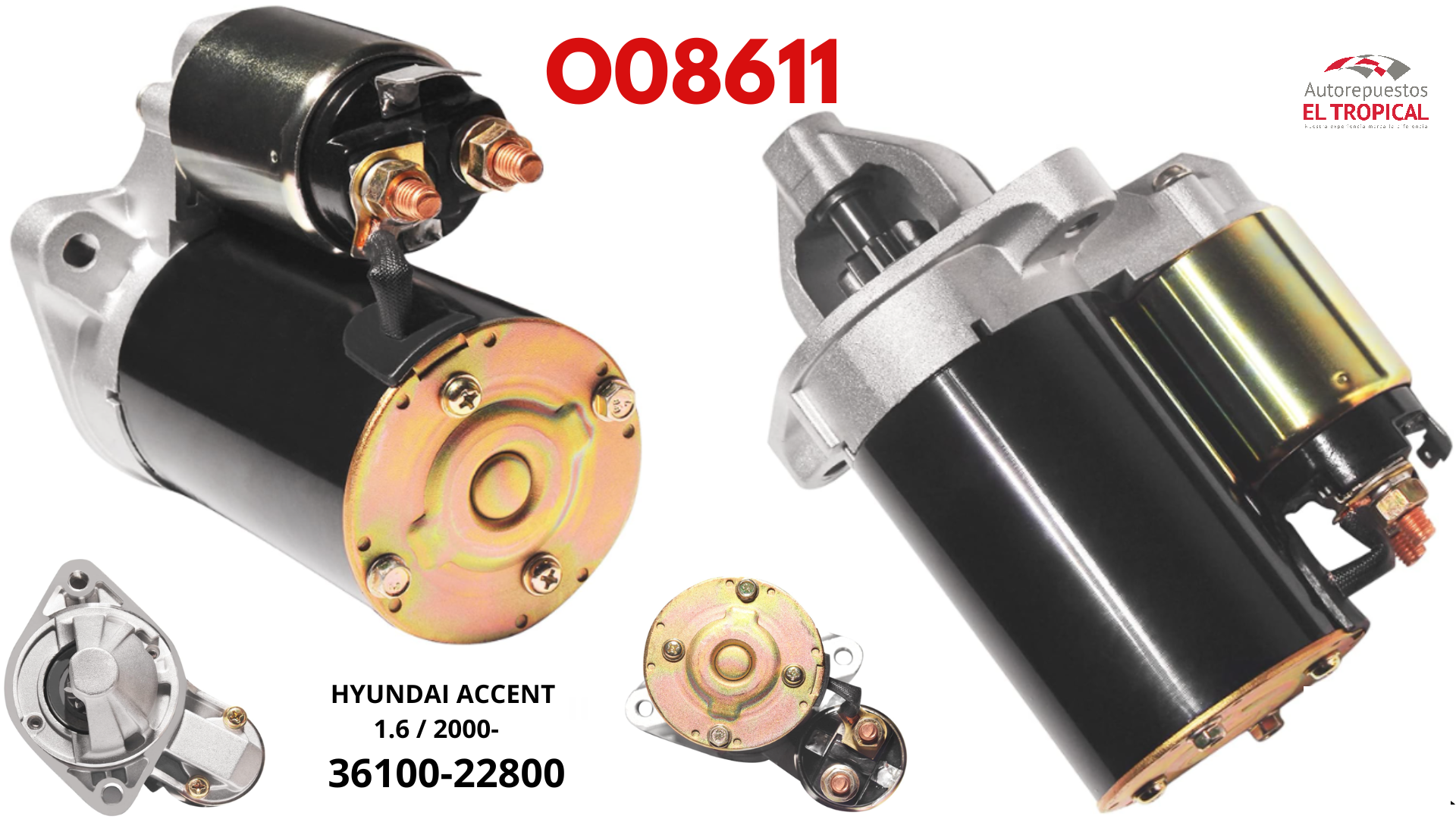 Arrancador REC.ACCENT 1.6 00-