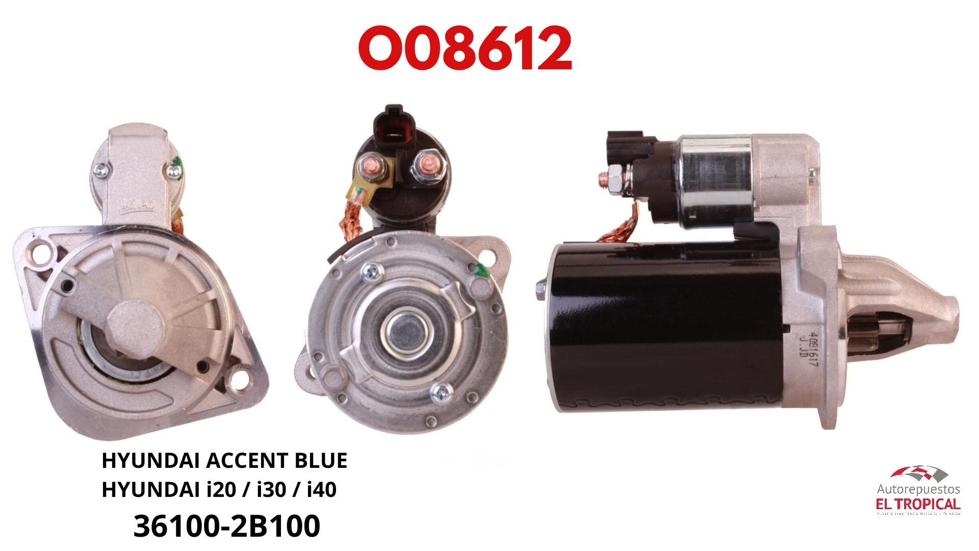 Arrancador REC.ACCENT BLUE, CERAT