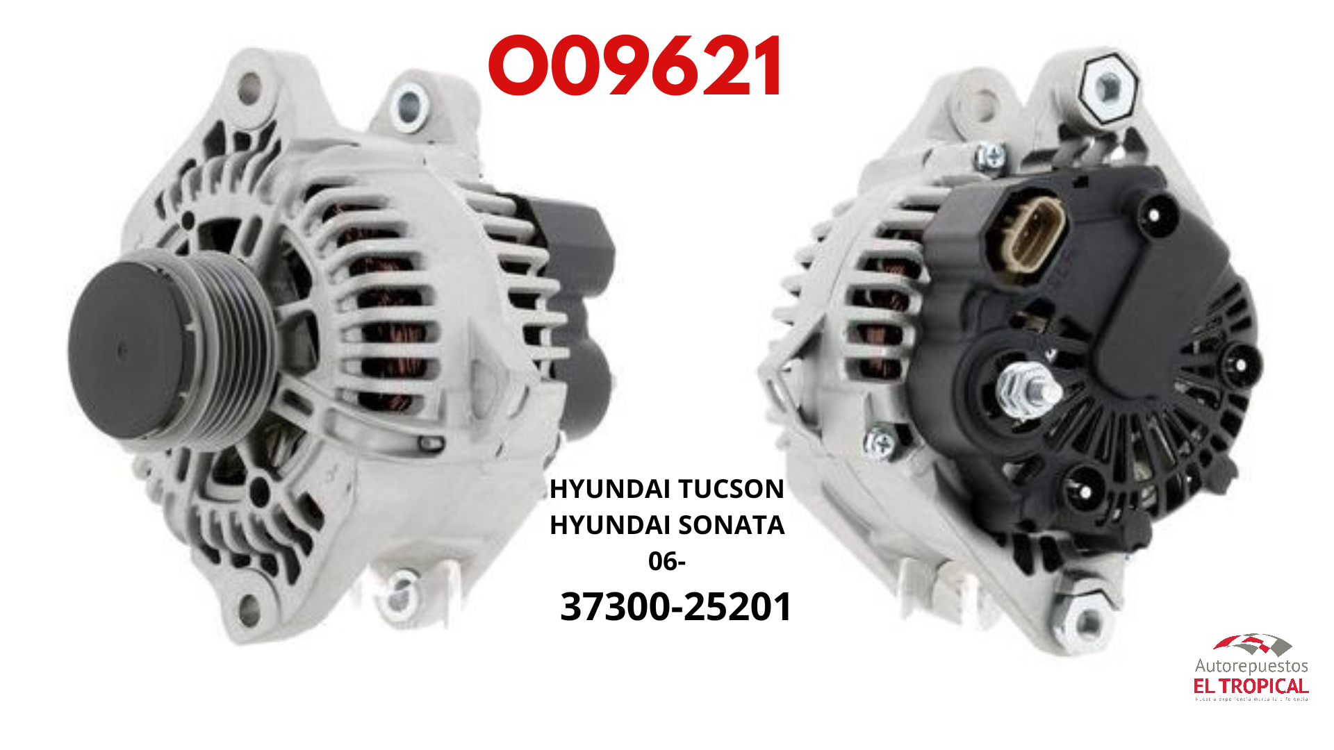 Alternador REC.TUCSON 11-,SONATA 2.4 06-