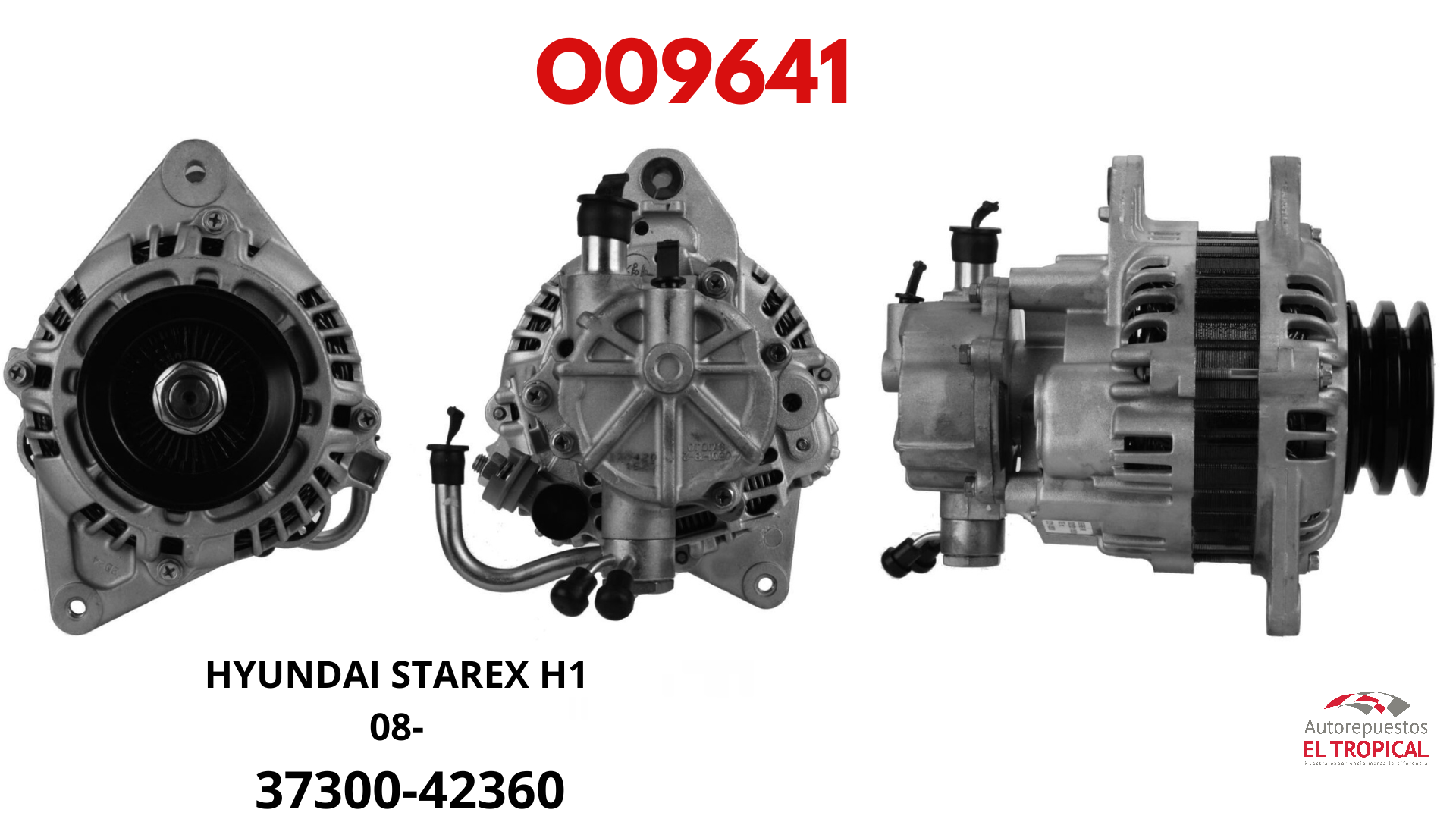 ALTERNADOR NUEVO STAREX H1 08-