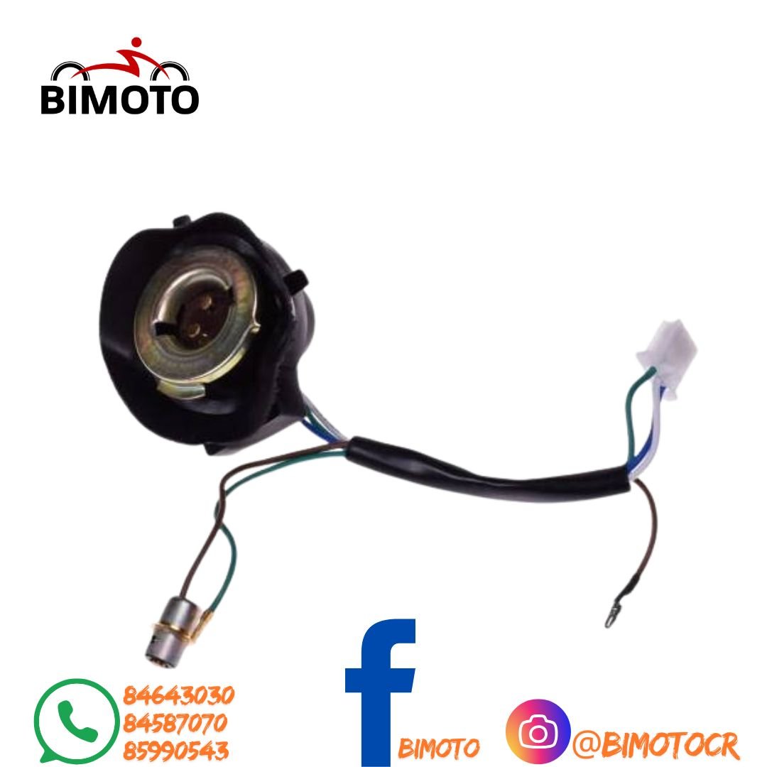 BASE BOMBILLO VESPA 3P GN125/HJ125-7/ZS150 C/BASE PARQUE