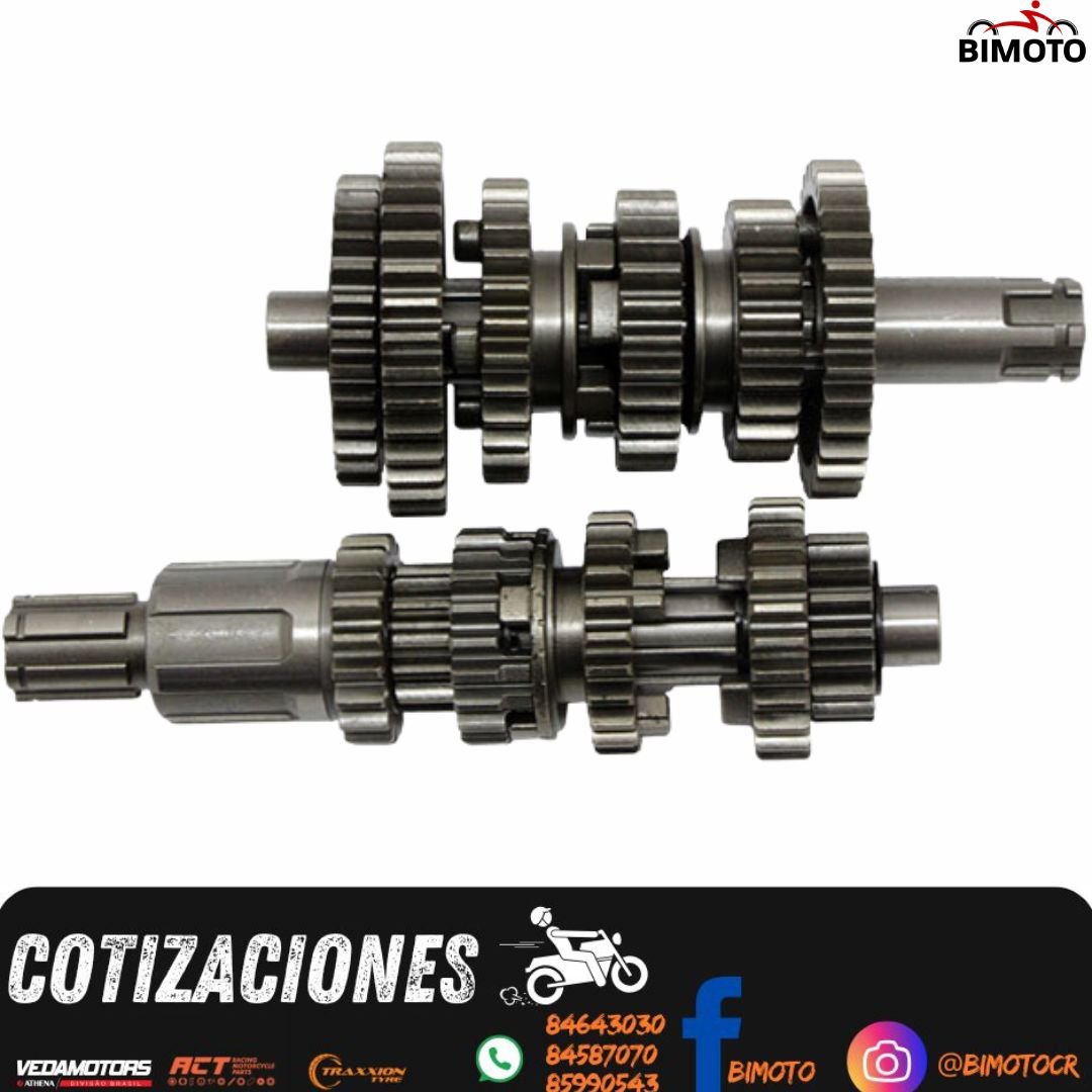 CAJA CAMBIOS HJ125-7/CGL125/ZS150 VINI
