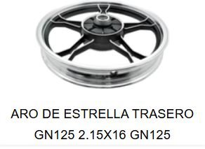 ARO TRAS. GN125/MAGNUN200/FIRE150 ACT