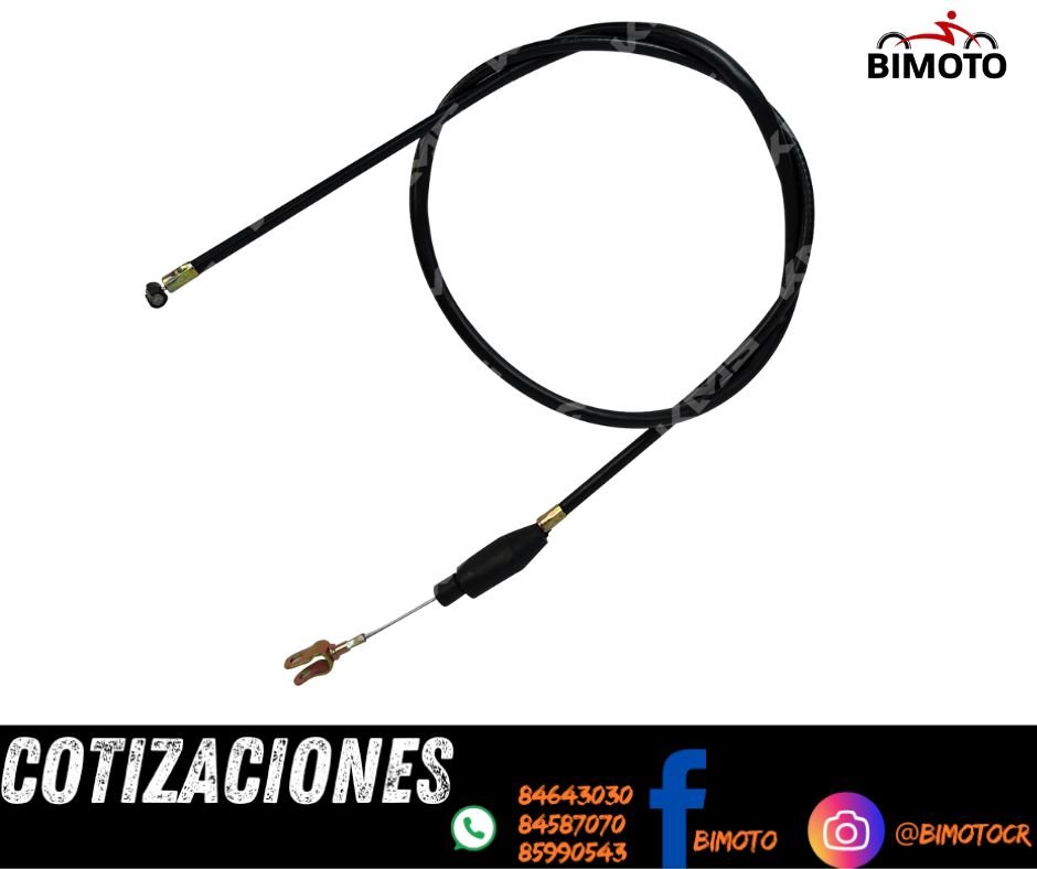 CABLE CLUTCH GN125/GXT200/EN125 C/HORQUILLa VINI