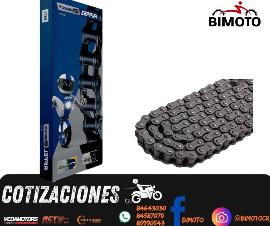 CADENA 428H X 138L RIFFEL