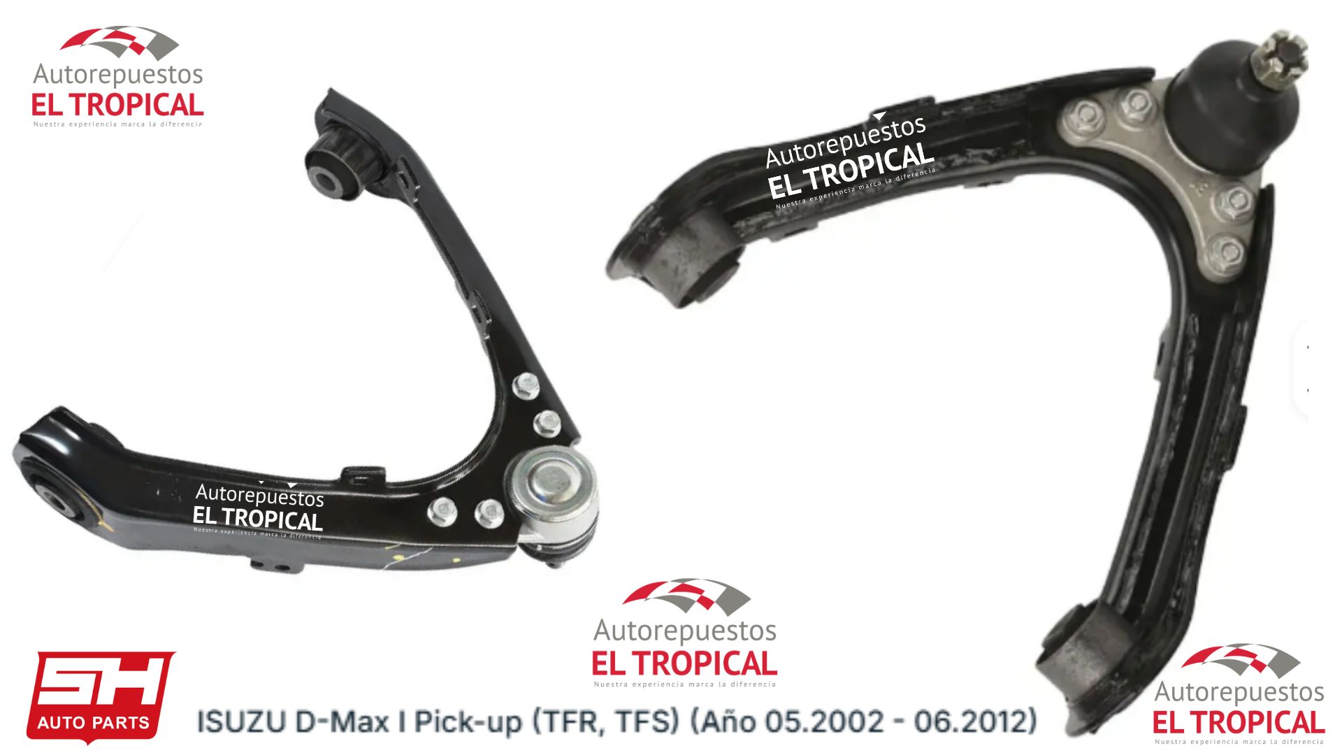 Tijereta Superior Delantera RH D-MAX 4x2 02-12