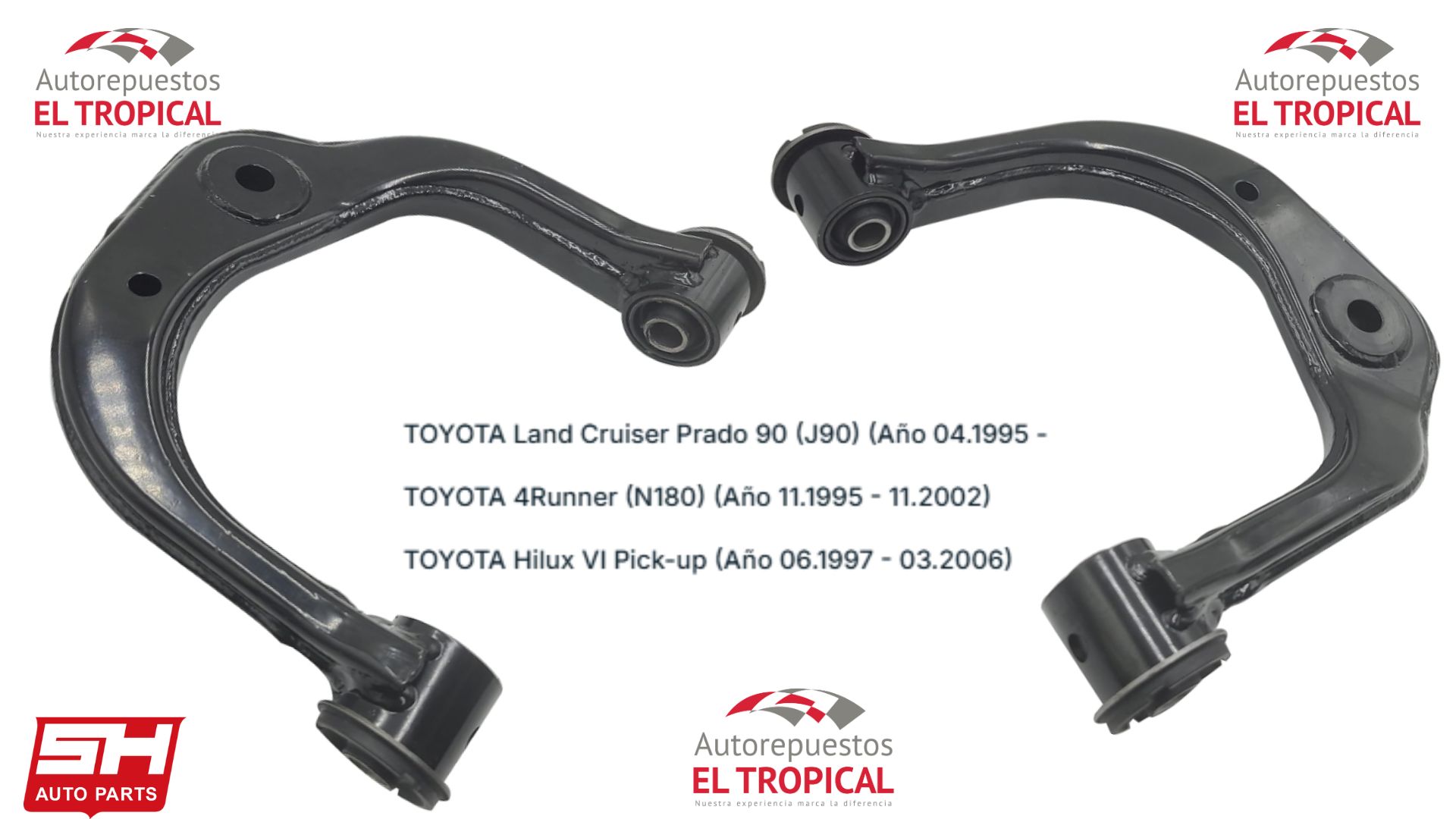 Tijereta Superior DELANTERO Lado Izquierdo Con TACOM.95-04 / 4RUN