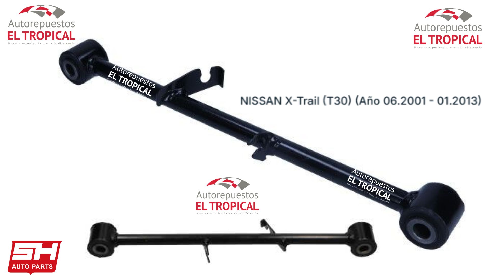 BARRA TRASERORH X-TRAIL 01-13