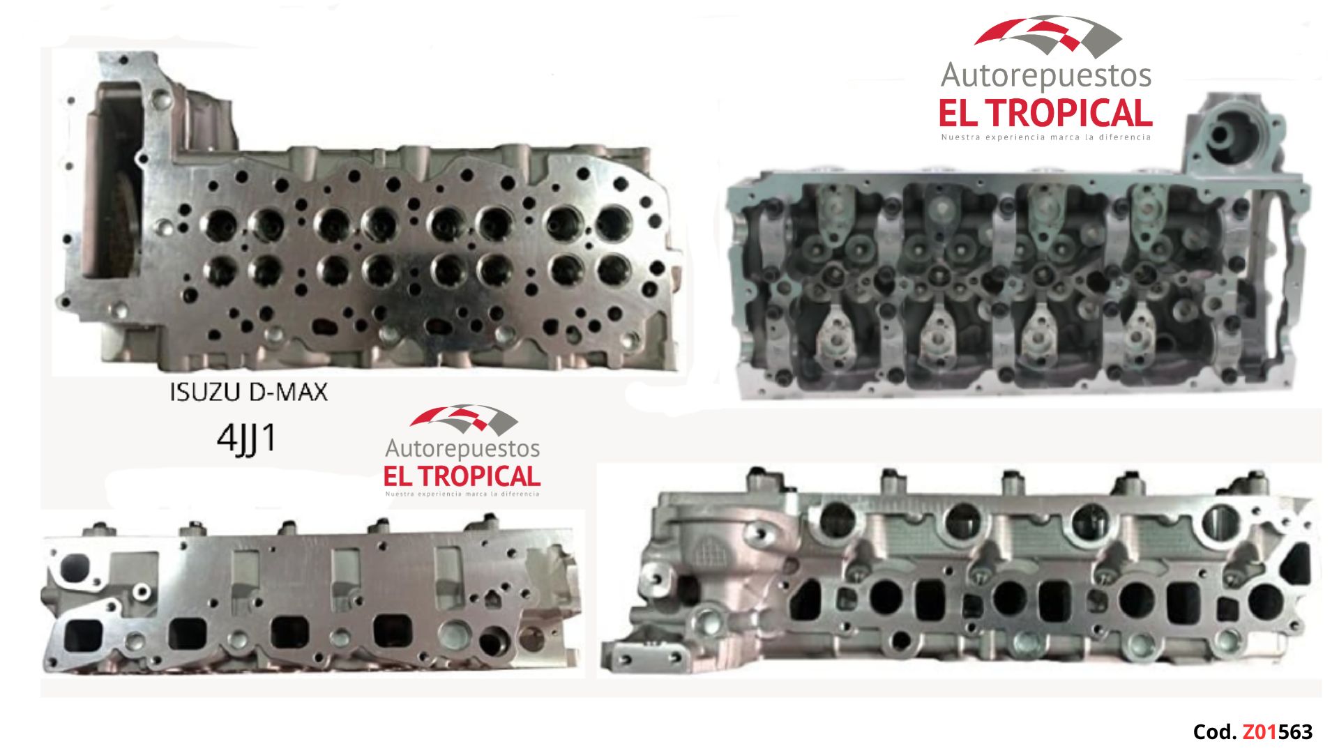 CABEZOTE 4JJ1 OLD TYPE 4JJ1-TC/TCS/TCX