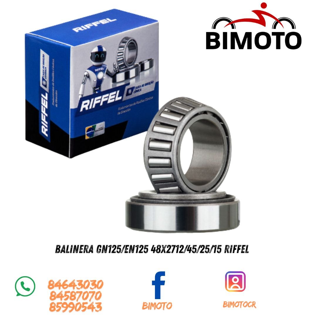 BALINERA GN125/EN125 48X2712/45/25/15 RIFFEL