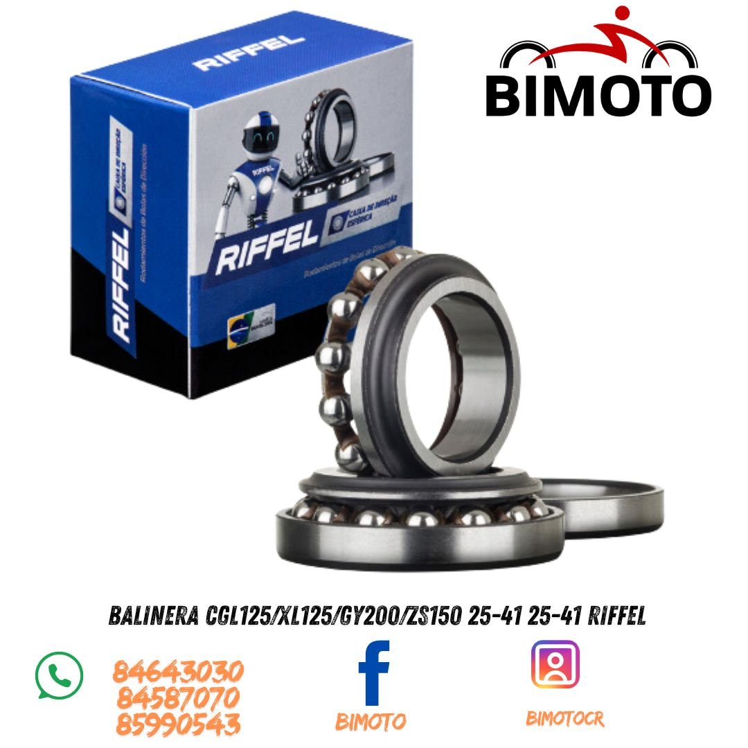 BALINERA CGL125/XL125/GY200/ZS150 25-41 25-41 RIFFEL