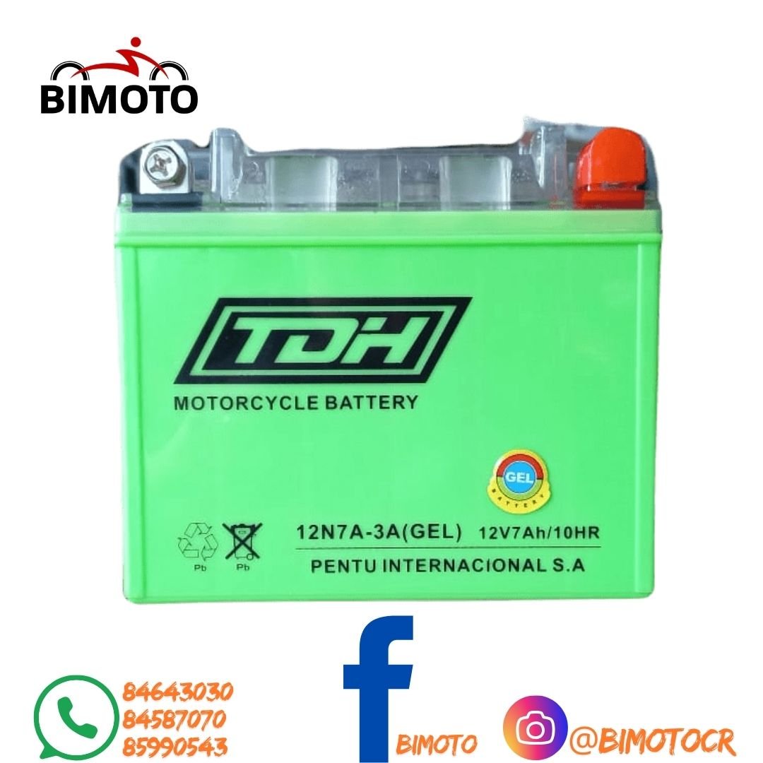 BATERIA 12N7-3A GEL CGL125/HJ125-2D TDH