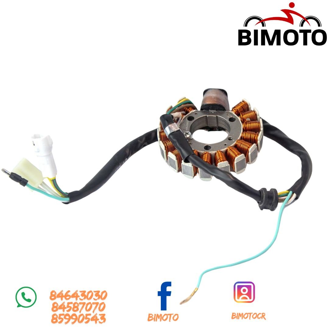 BOBINA GENERADORA XT225 (4BE) 16B 15+1 37MM 3H LEO