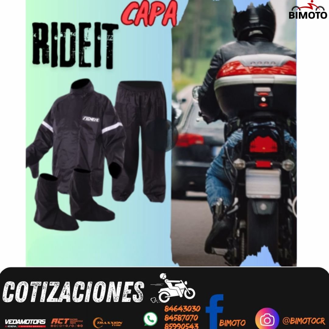 CAPA IMPERMEABLE RIDE IT L