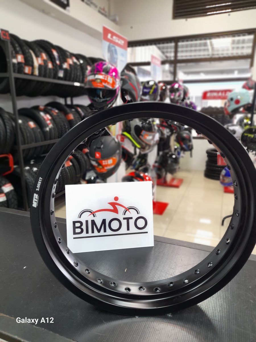 ARO 300X17 ALUMINIO NEGRO DOBLE CEJA MTR