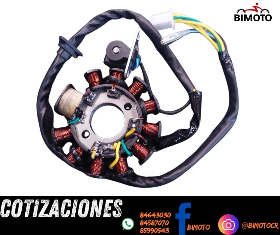 BOBINA GENERADORA SCOOTER 11B 10+1 29MM 2H FTS