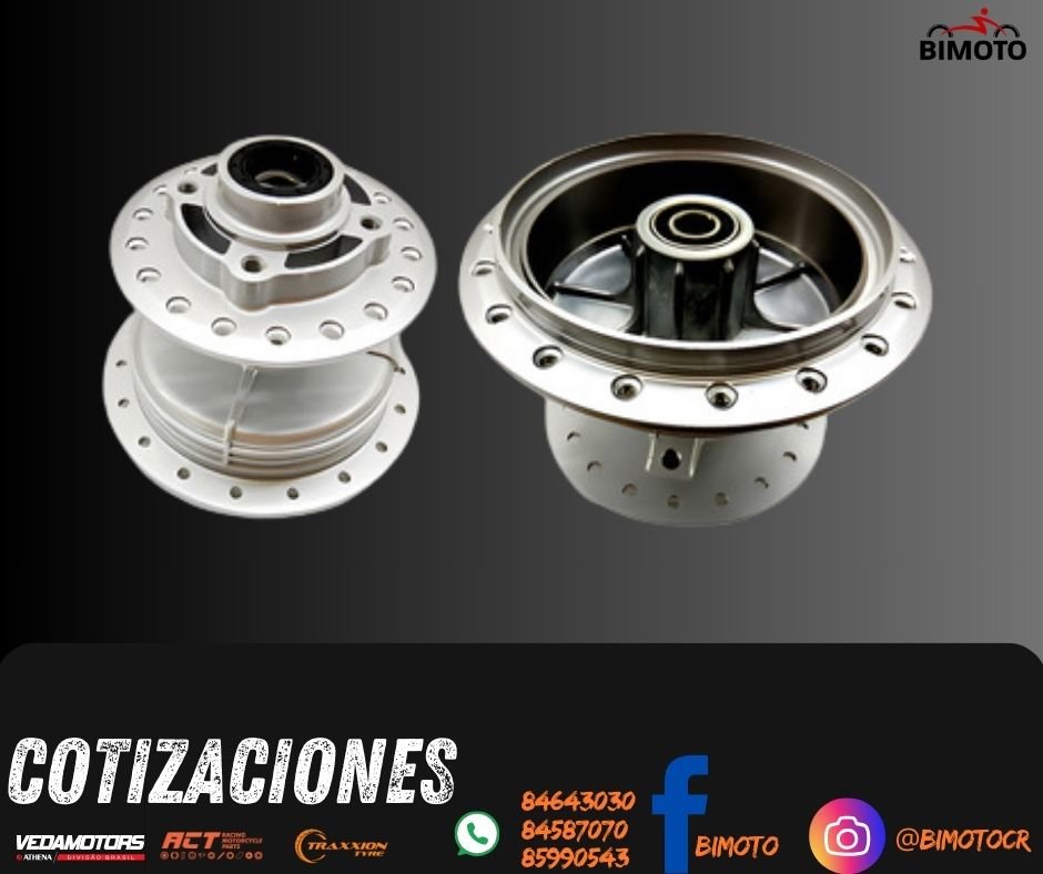 BOCINA TRAS. XTZ125 COMPLETA C/ROL Y RETE