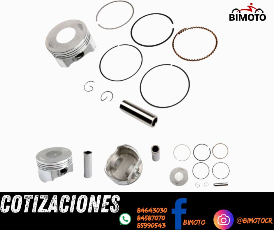 KIT PISTON ZS200 ORIGINAL