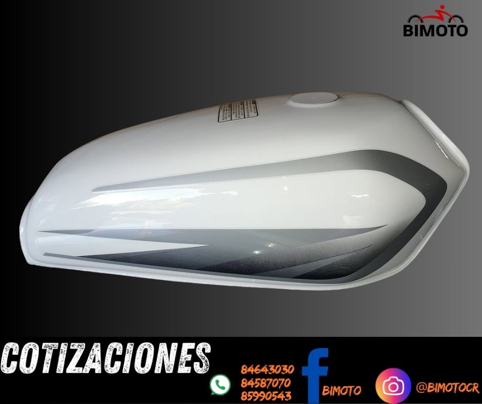 TANQUE GASOLINA ZS BLANCO