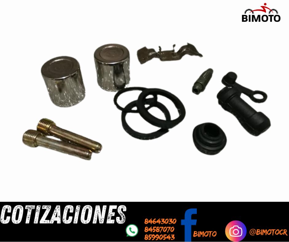 KIT REPARACION CALIPER DELANTERO ZS150