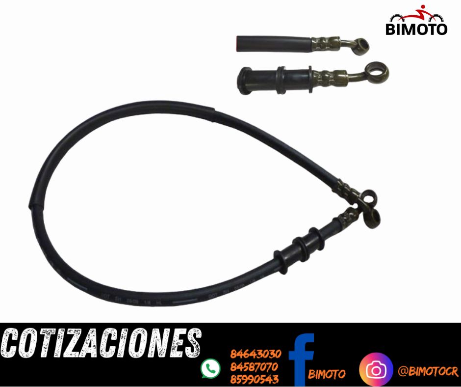 MANGUERA FRENO DEL.ZS150 94CM EVERESTT