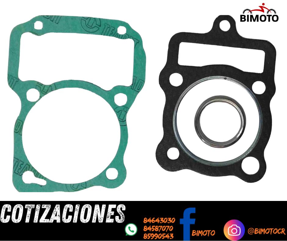SET EMPAQUES SUPERIOR ZS150 VEDAMOTORS