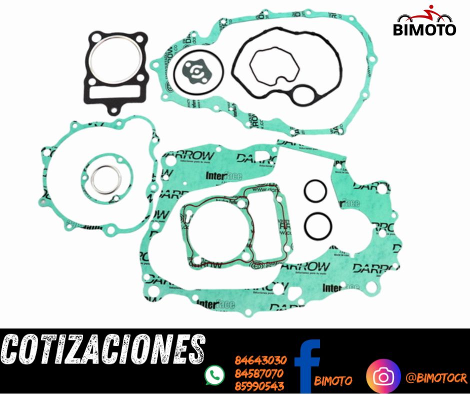 SET EMPAQUES COMPLETO GY200 67MM BALANZA/HERCULES3/SK200-4/SK150-4