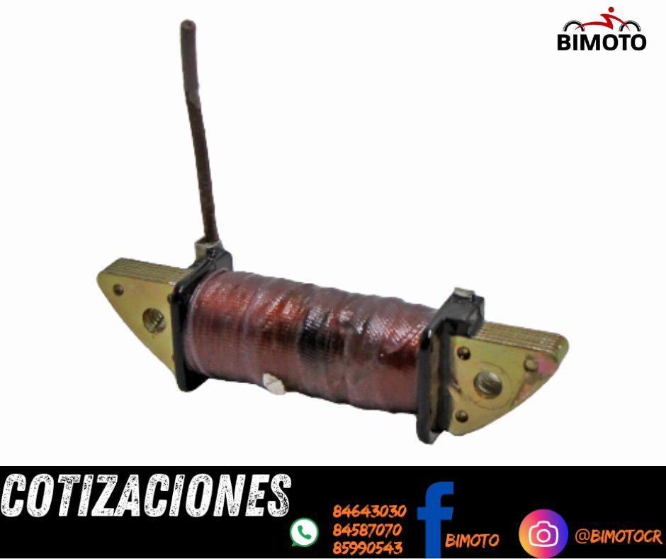 BOBINA ARRANQUE DTK175 12V GRANDE ESPECIAL COL