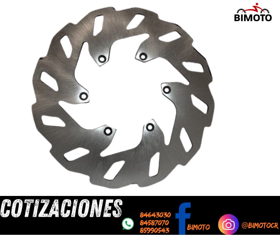 DISCO FRENO TRAS. TX200