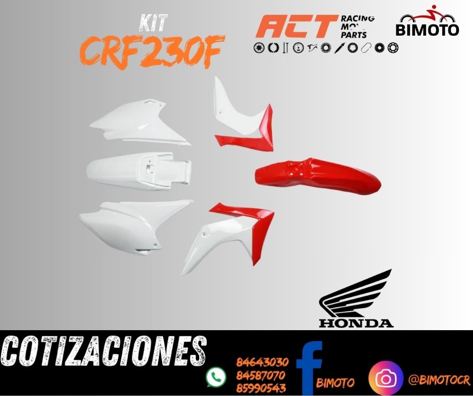 KIT PLASTICOS CRF230 (2015-2020) ACT