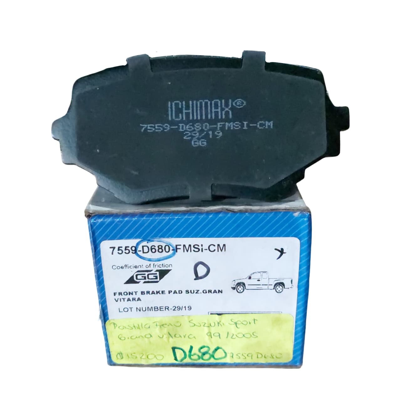Pastillas Freno Cerámica Delanteras Suzuki